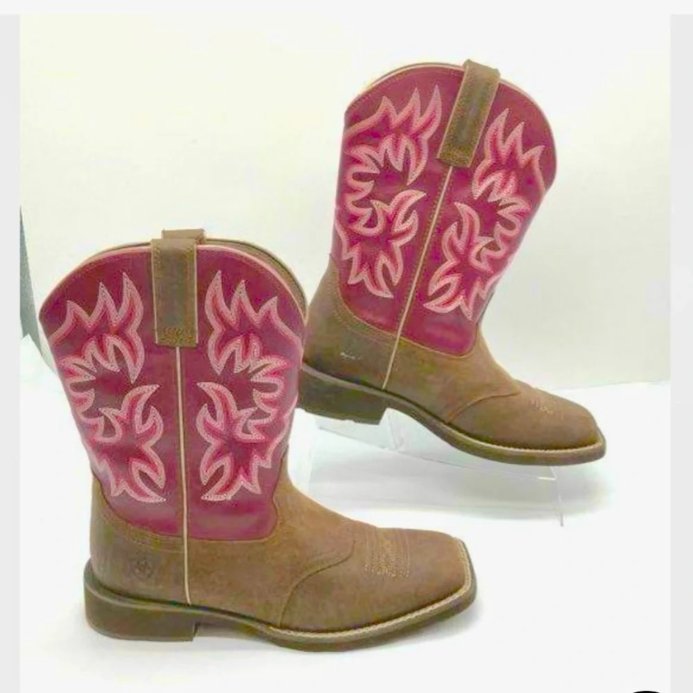 Ariat Delilah Cowboy Boots Womans 8 - Picture 1 of 5